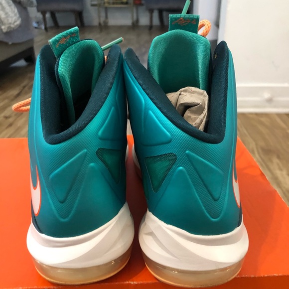 lebron sneakers Miami dolphins color way - Picture 3 of 5